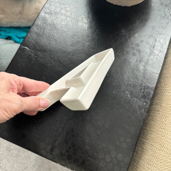 Custom candy dish - A, white, EUC - Picture 2 of 2